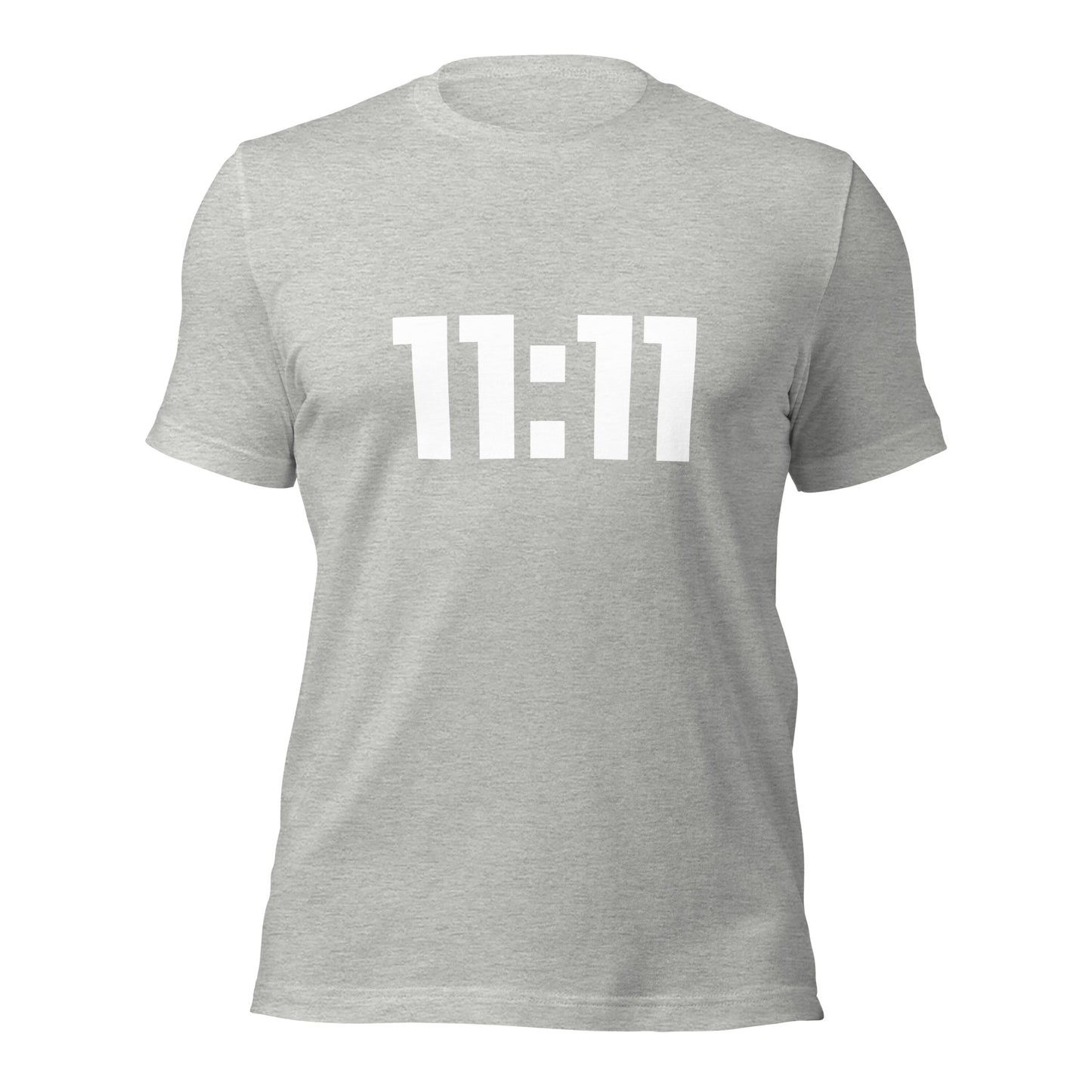 “11:11” Angel Numbers Comfy Graphic Tee - White “11:11” Divine Design by Holy Savage