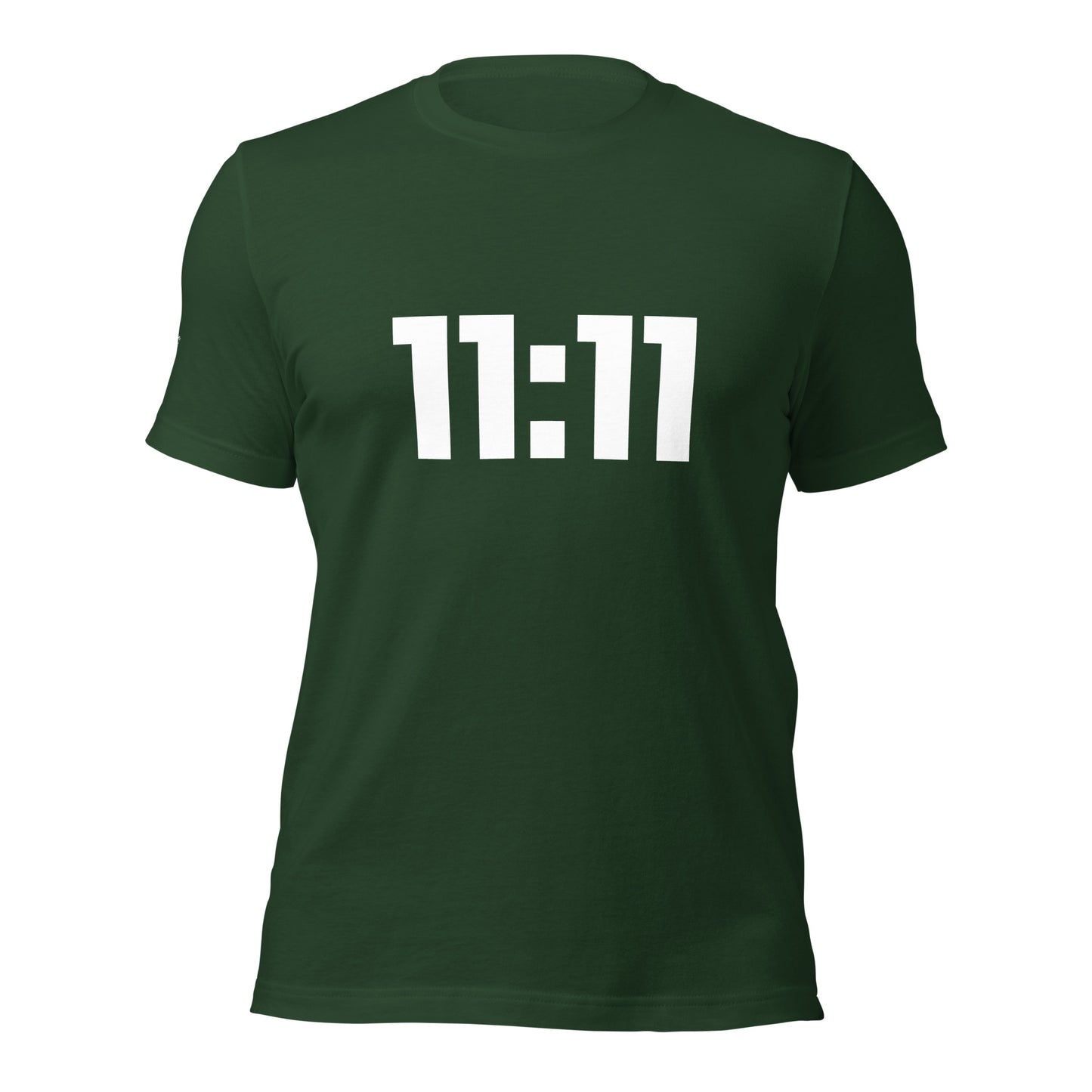 “11:11” Angel Numbers Comfy Graphic Tee - White “11:11” Divine Design by Holy Savage
