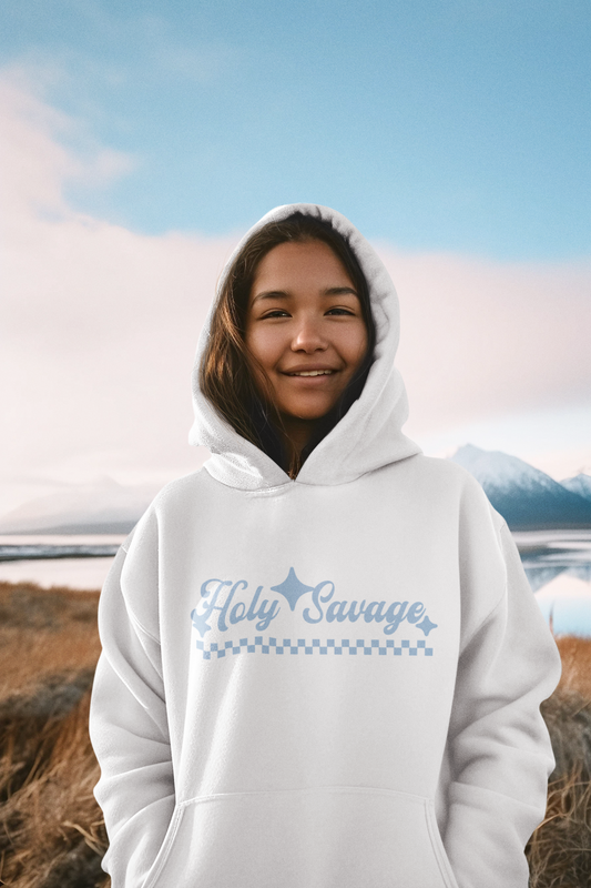 Soft Premium Hoodie - Sweater Weather Blue - Holy Savage