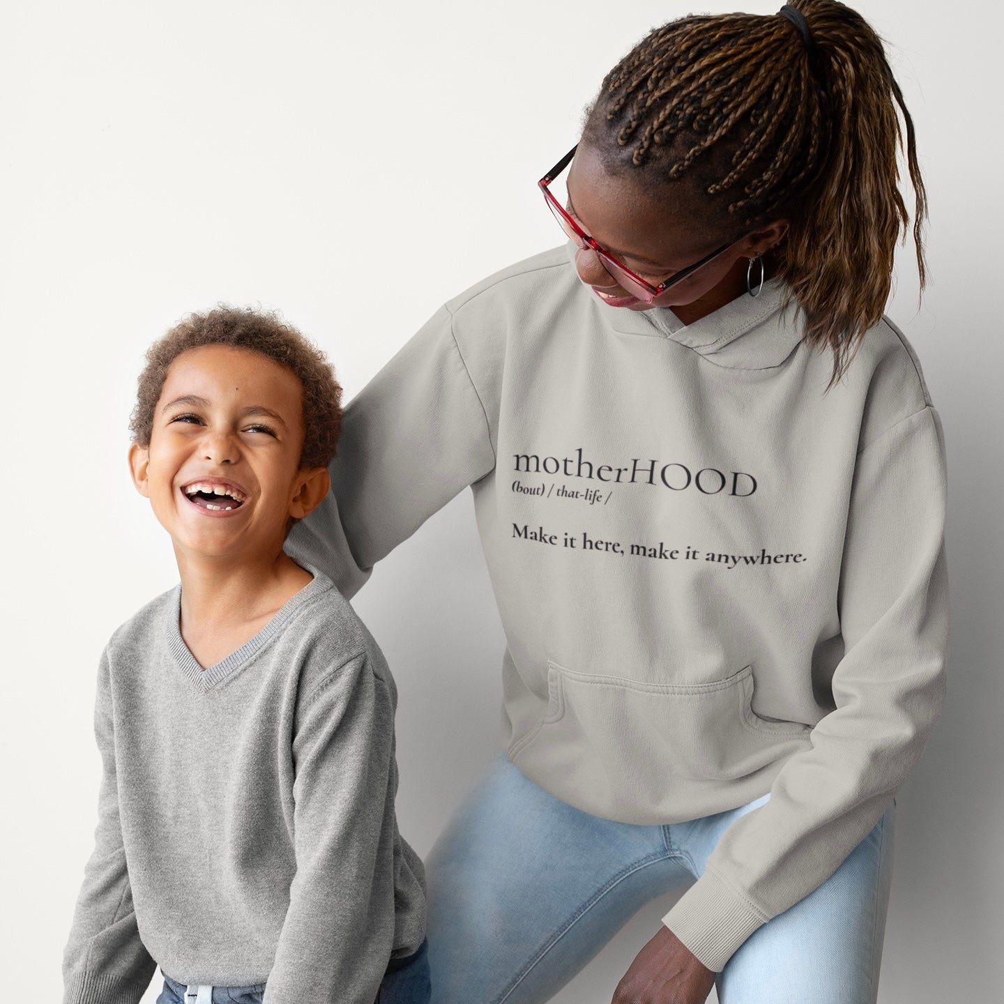 MotherHOOD Comfy Classic Hoodie for Women - Holy Savage