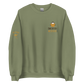 Cozy Crewneck Sweatshirt - “Sweater Weather” Penguin in Tan Design by Holy Savage