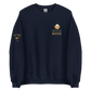 Cozy Crewneck Sweatshirt - “Sweater Weather” Penguin in Tan Design by Holy Savage