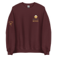Cozy Crewneck Sweatshirt - “Sweater Weather” Penguin in Tan Design by Holy Savage