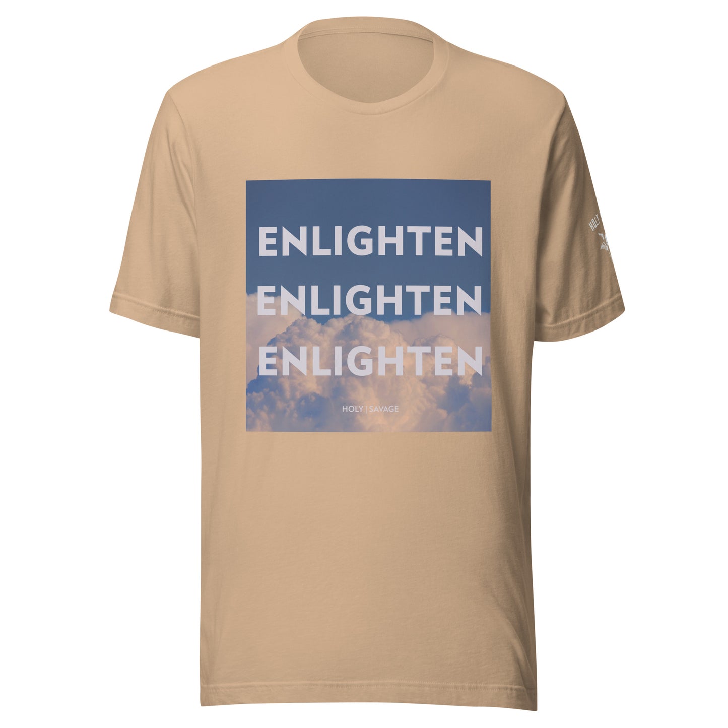 Enlighten Quality Jersey T-shirt- Holy Savage