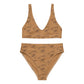 High-Waist Bikini Set - Clean Cut Classic Fit - "Brown Baby" by Holy Savage