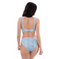 High-Waist Bikini Set Clean Cut Classic Fit - "Blue Baby" by Holy Savage