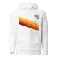 Premium White Hoodie - Vintage Ombré - Urban Fall Fashion - Holy Savage