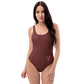 Classic One-Piece Swimsuit "Wild Wine" - Low Back Cheeky Fit by Holy Savage