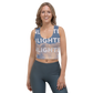 Enlighten Blue Crop Top Sleeveless - Holy Savage