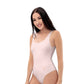 Classic One-Piece Swimsuit "Pink Whisper" - Low Back Cheeky Fit by Holy Savage