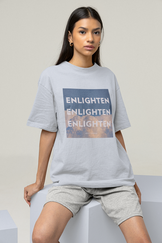 Enlighten Quality Jersey T-shirt- Holy Savage