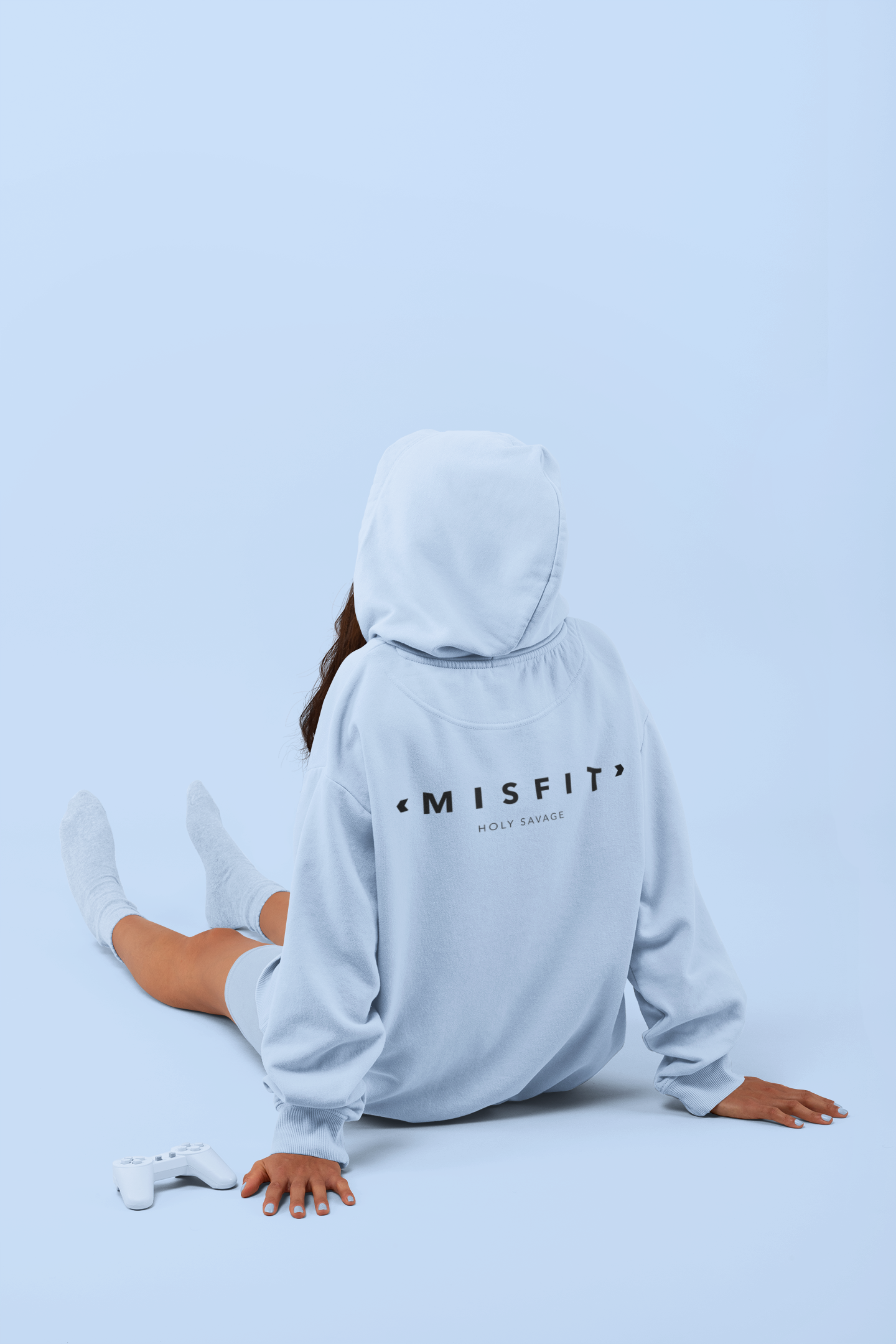 Misfit Black Unisex Heavy Blend Premium Hoodie - Holy Savage