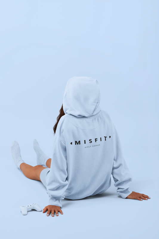 Misfit Black Unisex Heavy Blend Premium Hoodie - Holy Savage