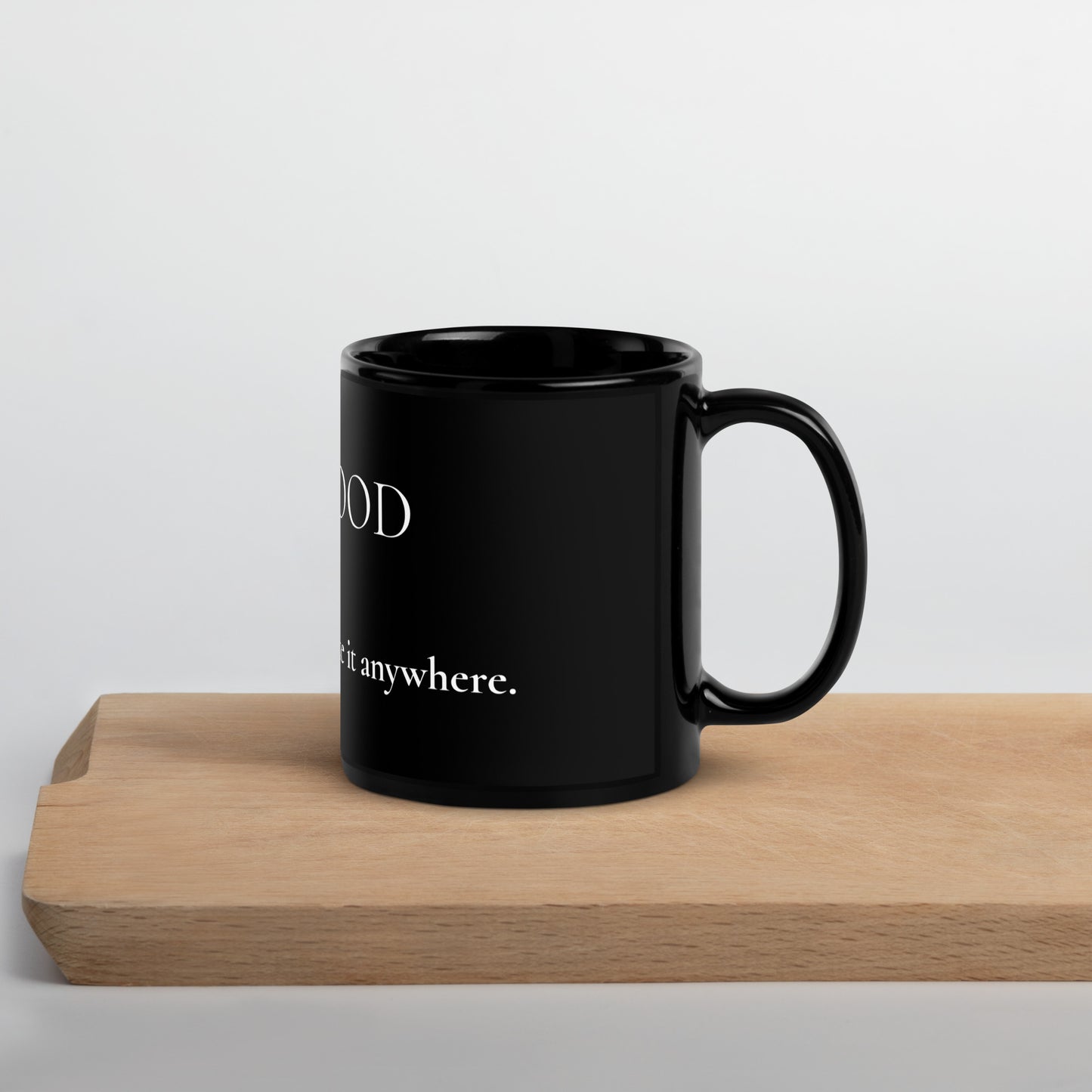 MotherHOOD Mug - Black - Holy Savage