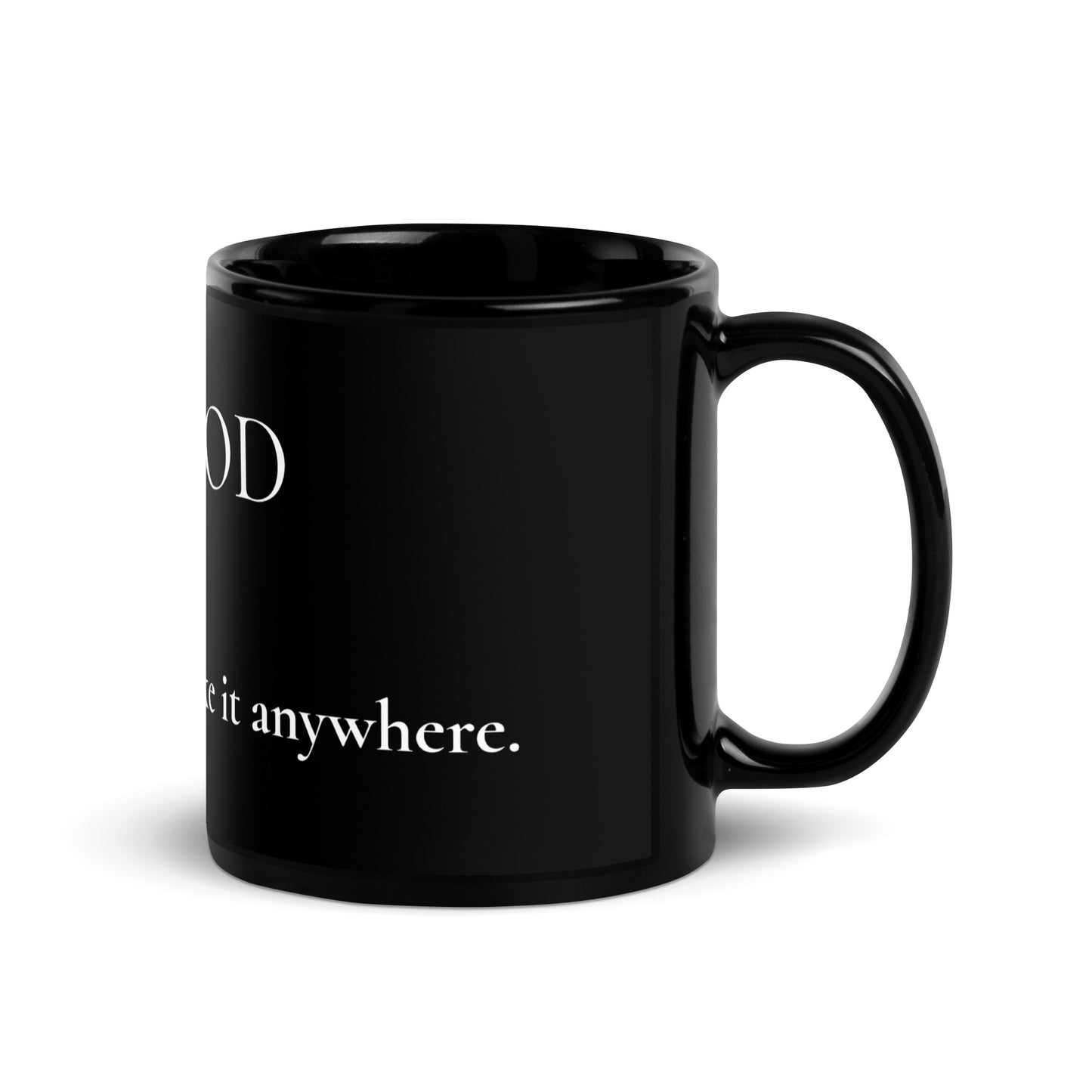 FatherHOOD Mug - Black - Holy Savage