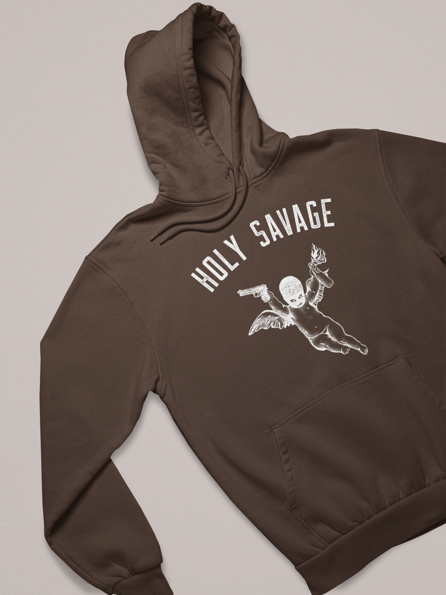 Comfy Classic Heavy Blend Hoodie - Holy Savage