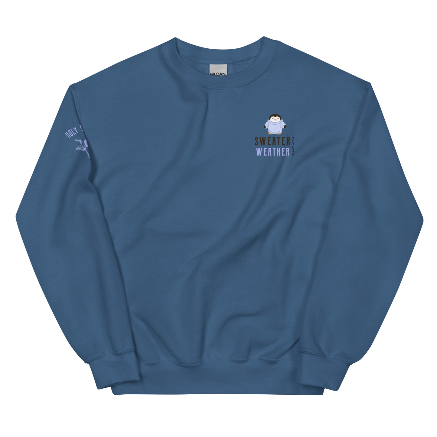 Soft Crewneck - Sweater Weather Penguin - Holy Savage