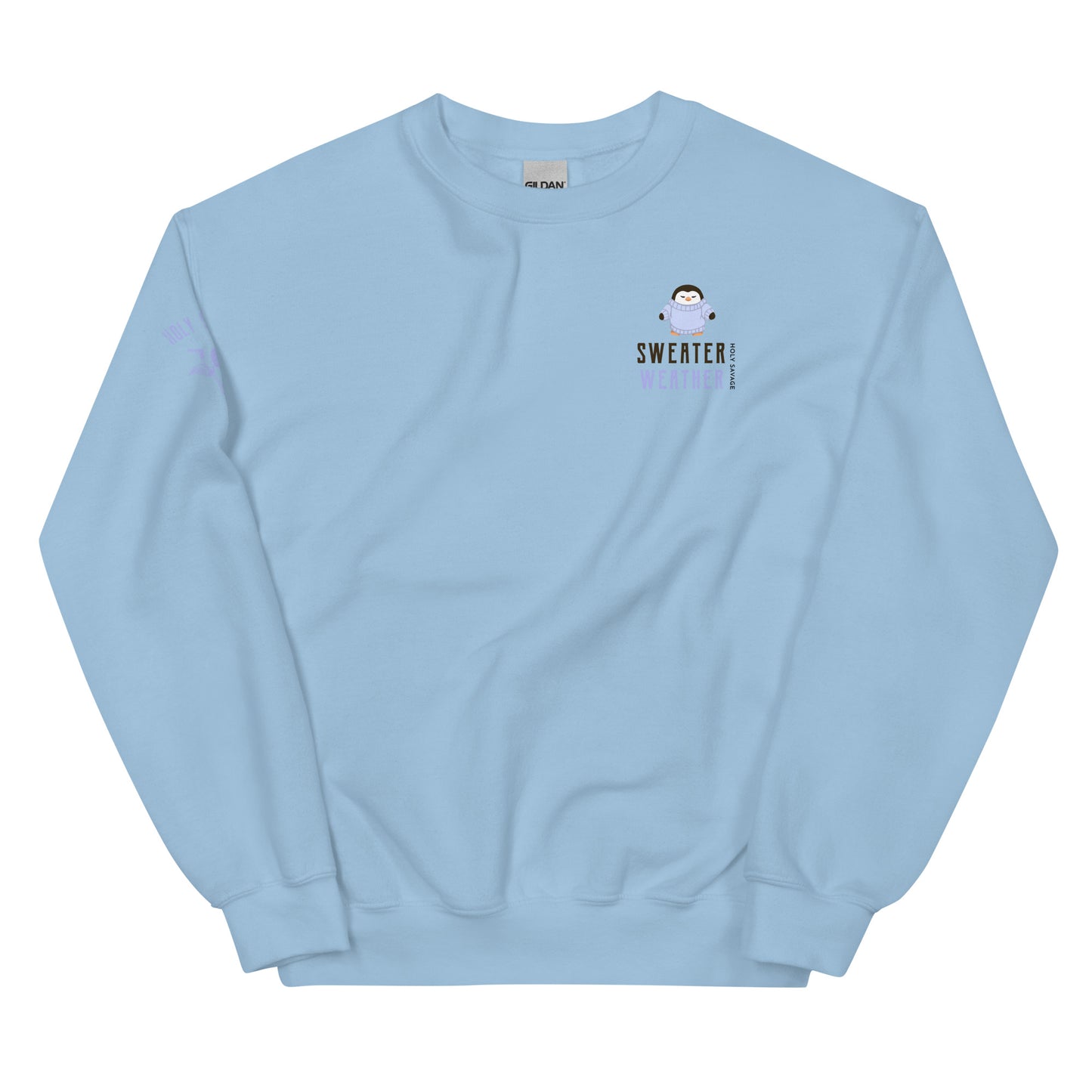 Soft Crewneck - Sweater Weather Penguin - Holy Savage