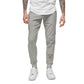 Fleece Lined Joggers Sweatpants Premium Comfort - Minimalist Brown “Holy Savage” Design