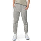 Fleece Lined Joggers Sweatpants Premium Comfort - Minimalist White “Holy Savage” Design