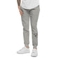 Fleece Lined Joggers Sweatpants Premium Comfort - Minimalist Black “Holy Savage” Design