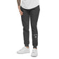 Fleece Lined Joggers Sweatpants Premium Comfort - Minimalist White “Holy Savage” Design