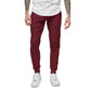 Fleece Lined Joggers Sweatpants Premium Comfort - Minimalist Brown “Holy Savage” Design