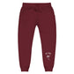 Fleece Lined Joggers Sweatpants Premium Comfort - Minimalist White “Holy Savage” Design