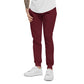 Fleece Lined Joggers Sweatpants Premium Comfort - Minimalist Brown “Holy Savage” Design