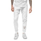 Fleece Lined Joggers Sweatpants Premium Comfort - Minimalist Brown “Holy Savage” Design