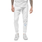 White Sweatpants Joggers Blue Holy Savage