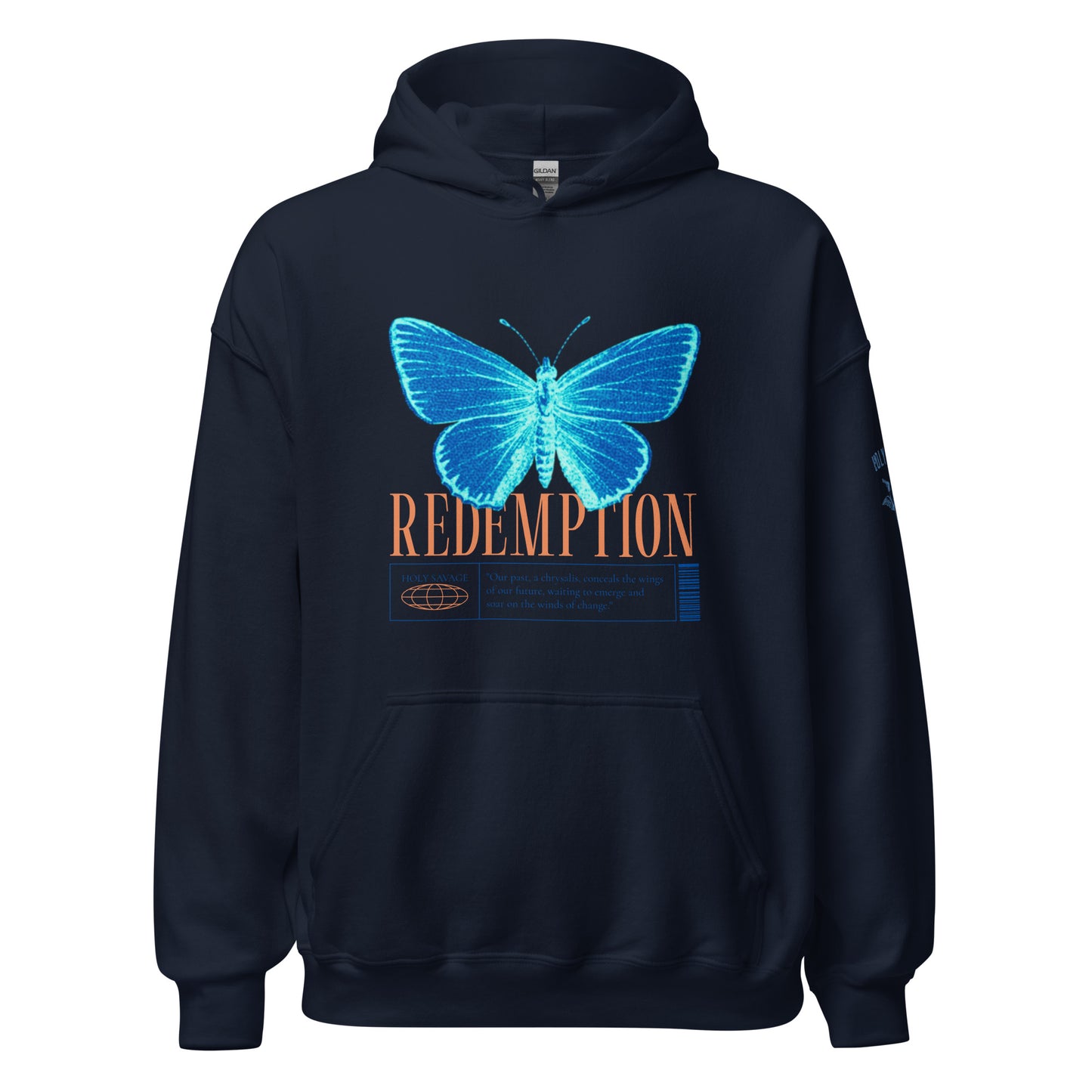 Soft Premium Hoodie - Redemption Butterfly - Holy Savage