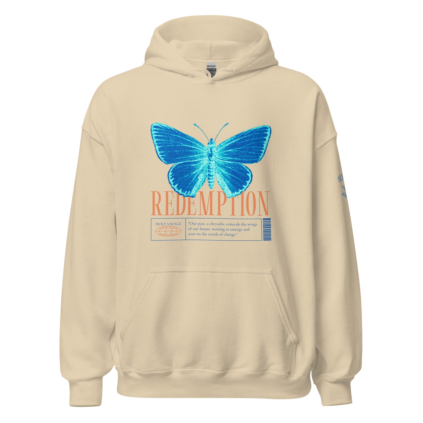 Soft Premium Hoodie - Redemption Butterfly - Holy Savage