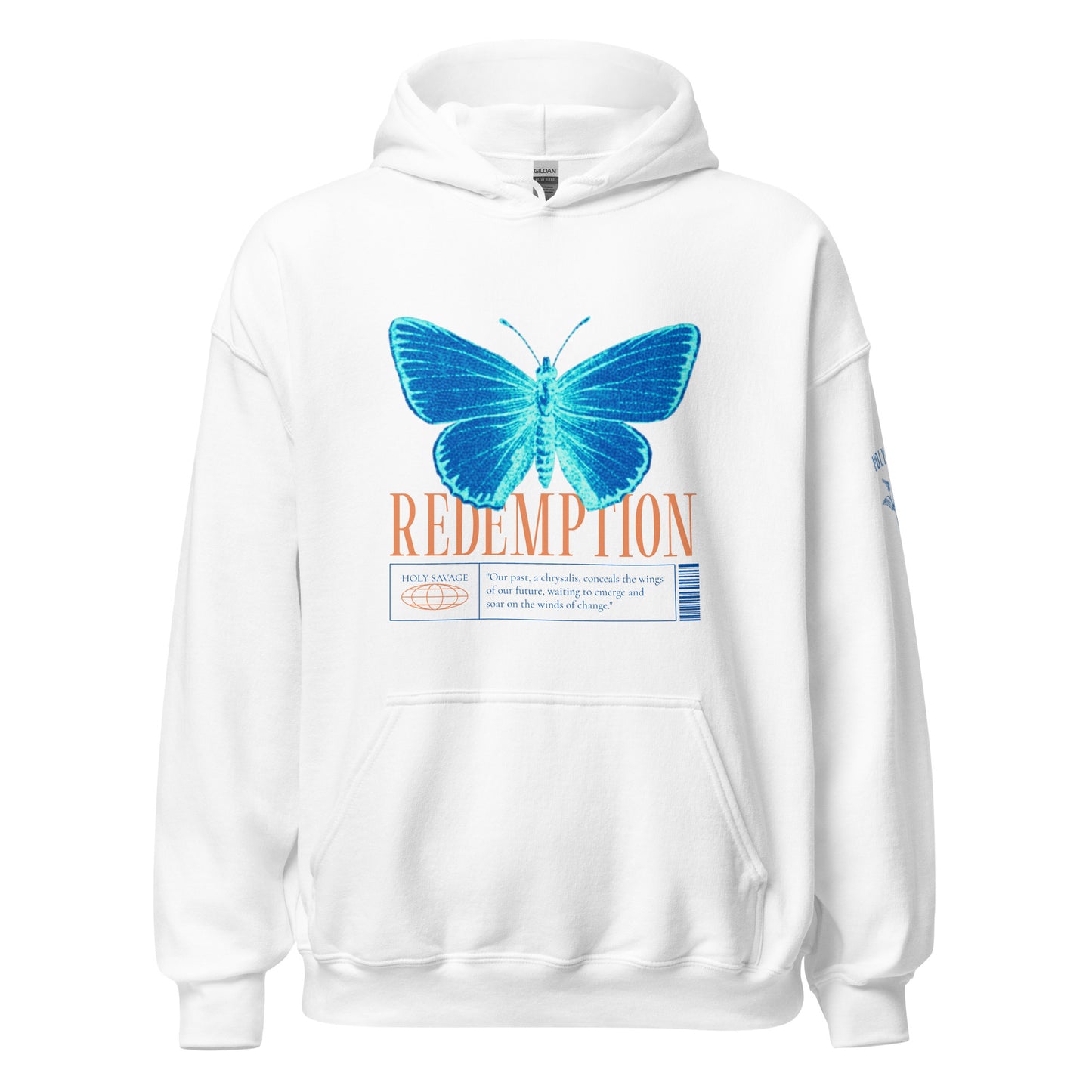 Soft Premium Hoodie - Redemption Butterfly - Holy Savage