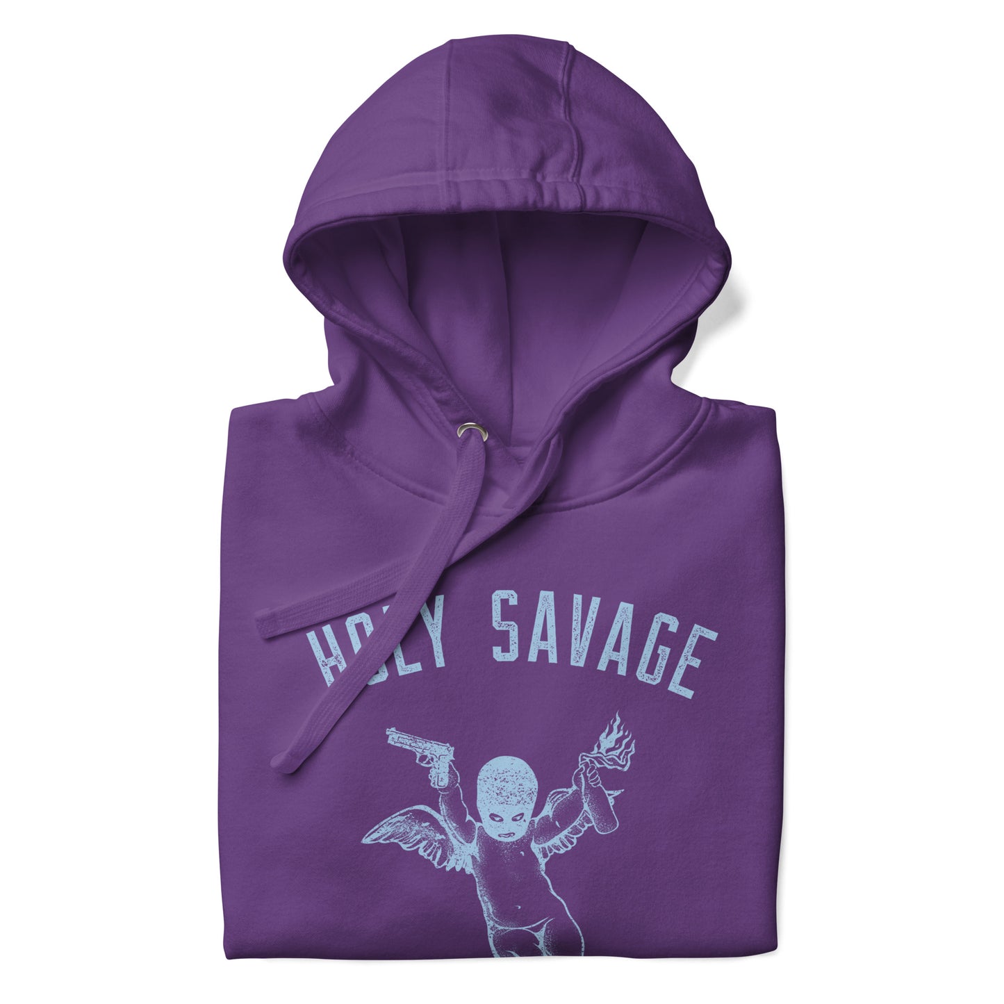 Soft Premium Hoodie - Ice Blue - Holy Savage