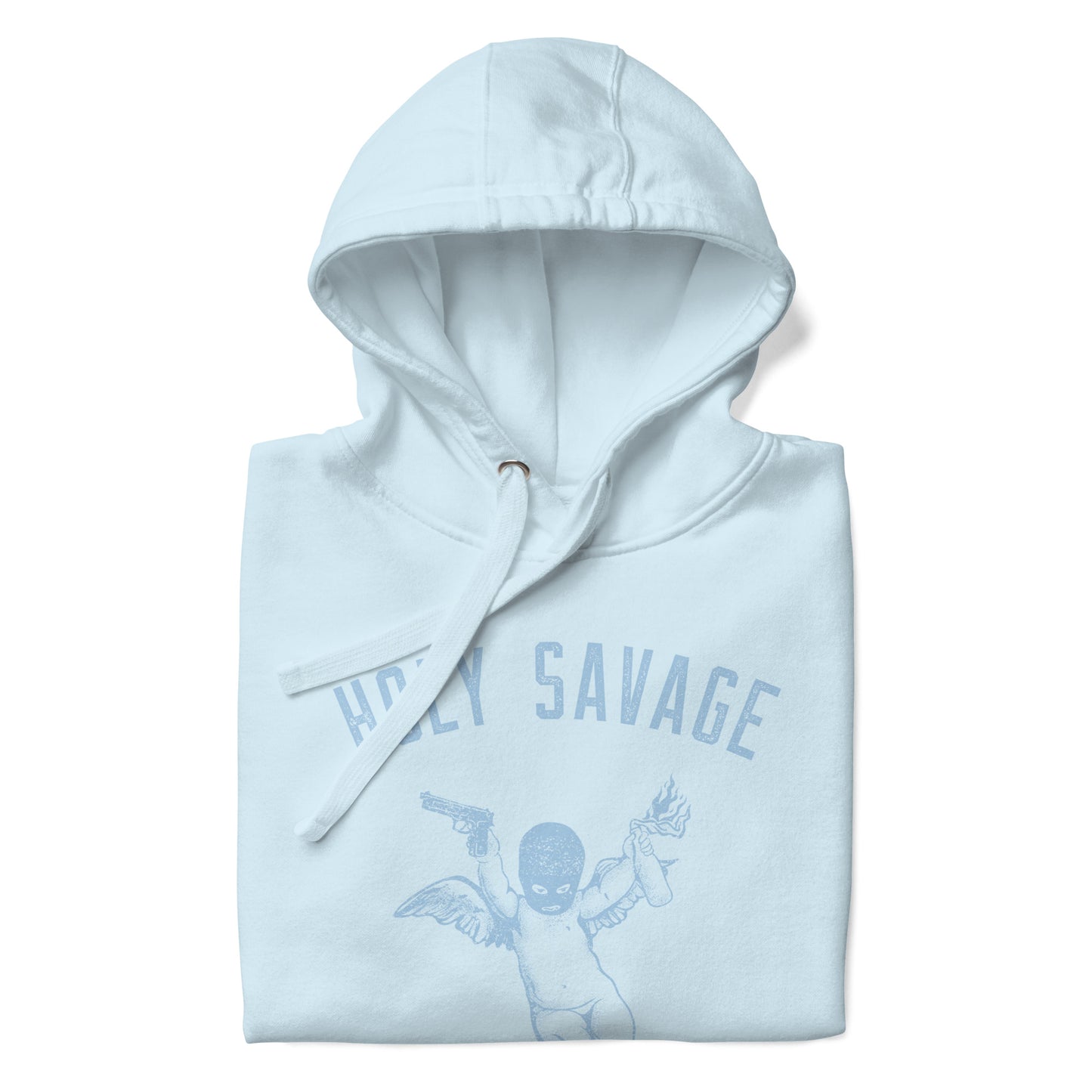 Soft Premium Hoodie - Ice Blue - Holy Savage