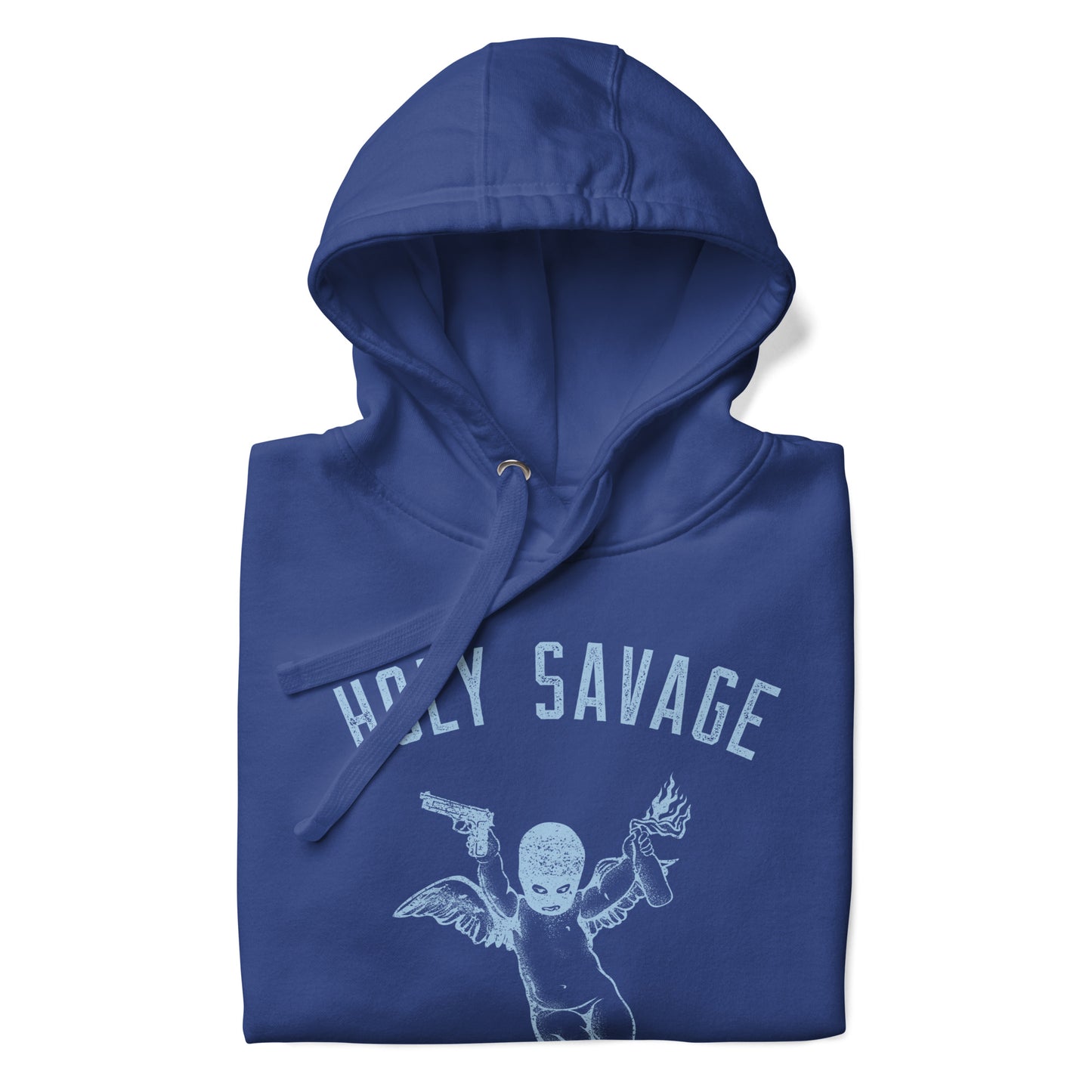 Soft Premium Hoodie - Ice Blue - Holy Savage