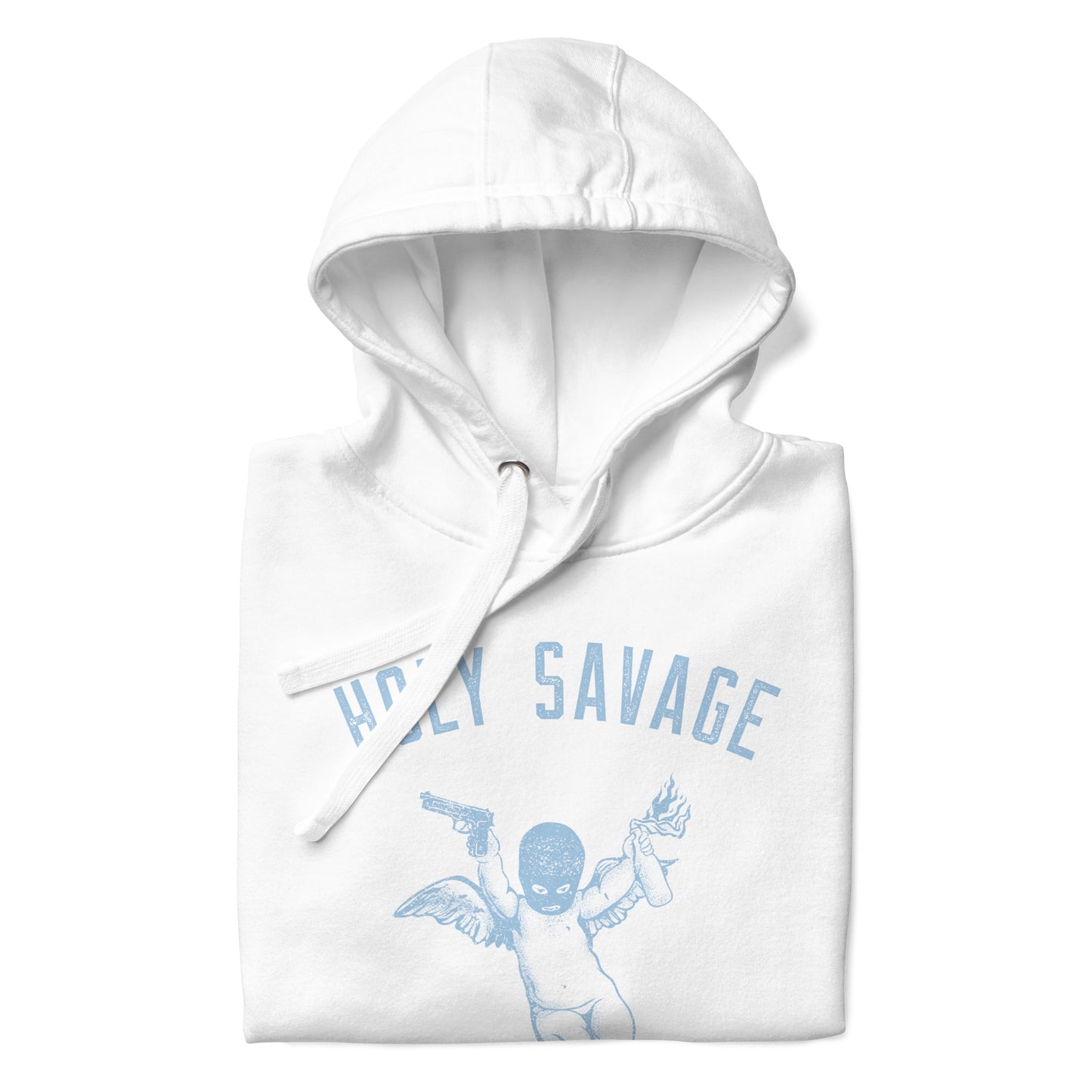 Soft Premium Hoodie - Ice Blue - Holy Savage