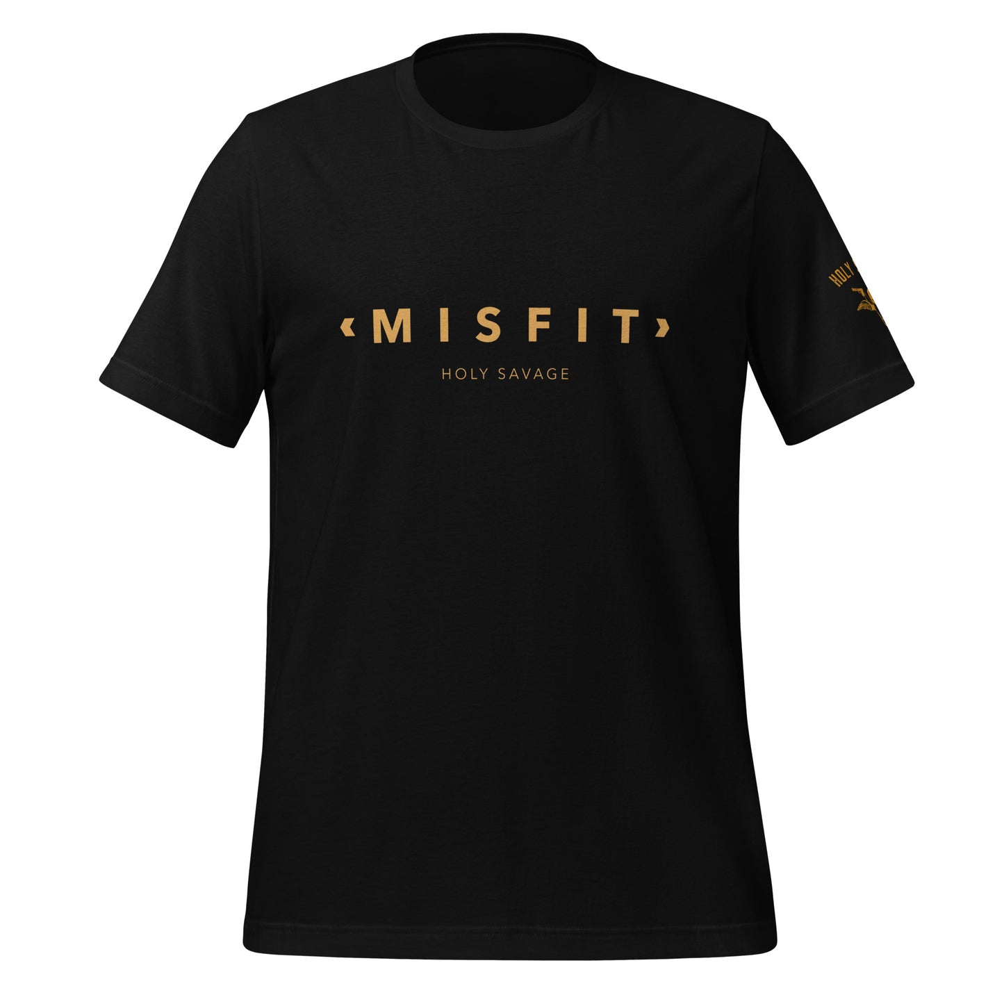 Comfy Quality T-shirt - Fall Gold Misfit - Holy Savage