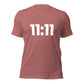 “11:11” Angel Numbers Comfy Graphic Tee - White “11:11” Divine Design by Holy Savage