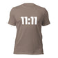 “11:11” Angel Numbers Comfy Graphic Tee - White “11:11” Divine Design by Holy Savage