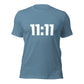 “11:11” Angel Numbers Comfy Graphic Tee - White “11:11” Divine Design by Holy Savage