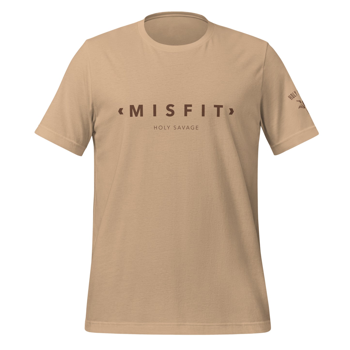 Comfy Quality T-shirt - Fall Brown Misfit - Holy Savage