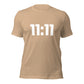 “11:11” Angel Numbers Comfy Graphic Tee - White “11:11” Divine Design by Holy Savage