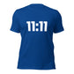 “11:11” Angel Numbers Comfy Graphic Tee - White “11:11” Divine Design by Holy Savage