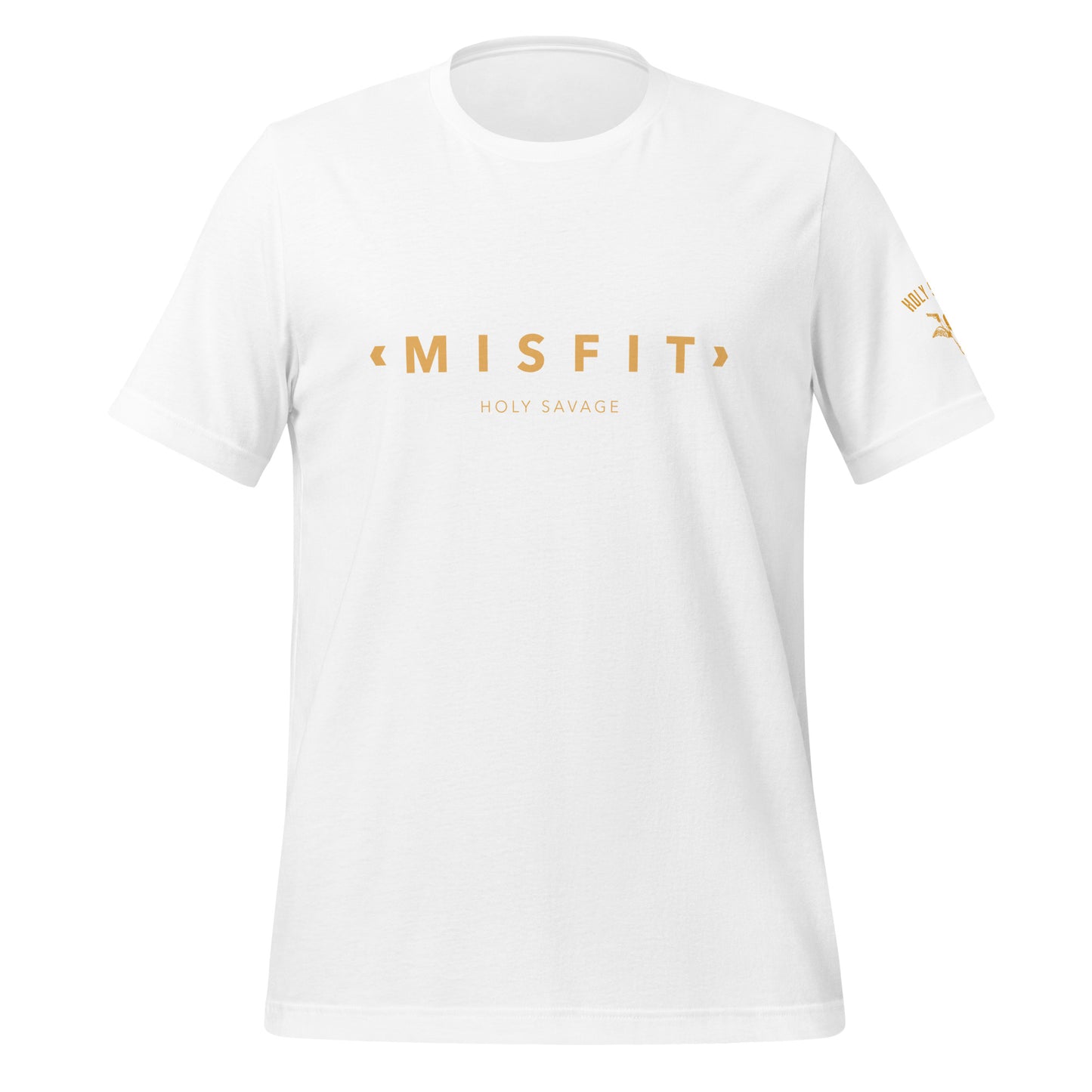 Comfy Quality T-shirt - Fall Gold Misfit - Holy Savage