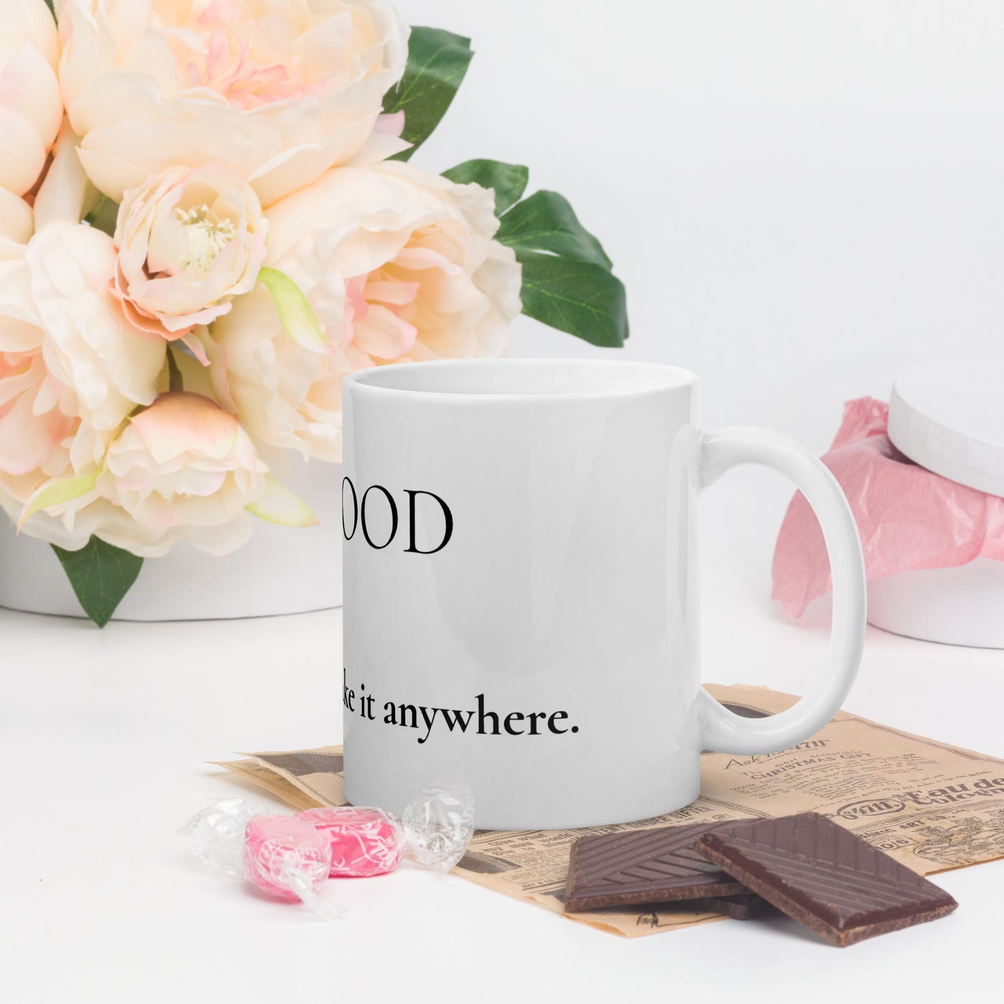 MotherHOOD Mug -  White - Holy Savage