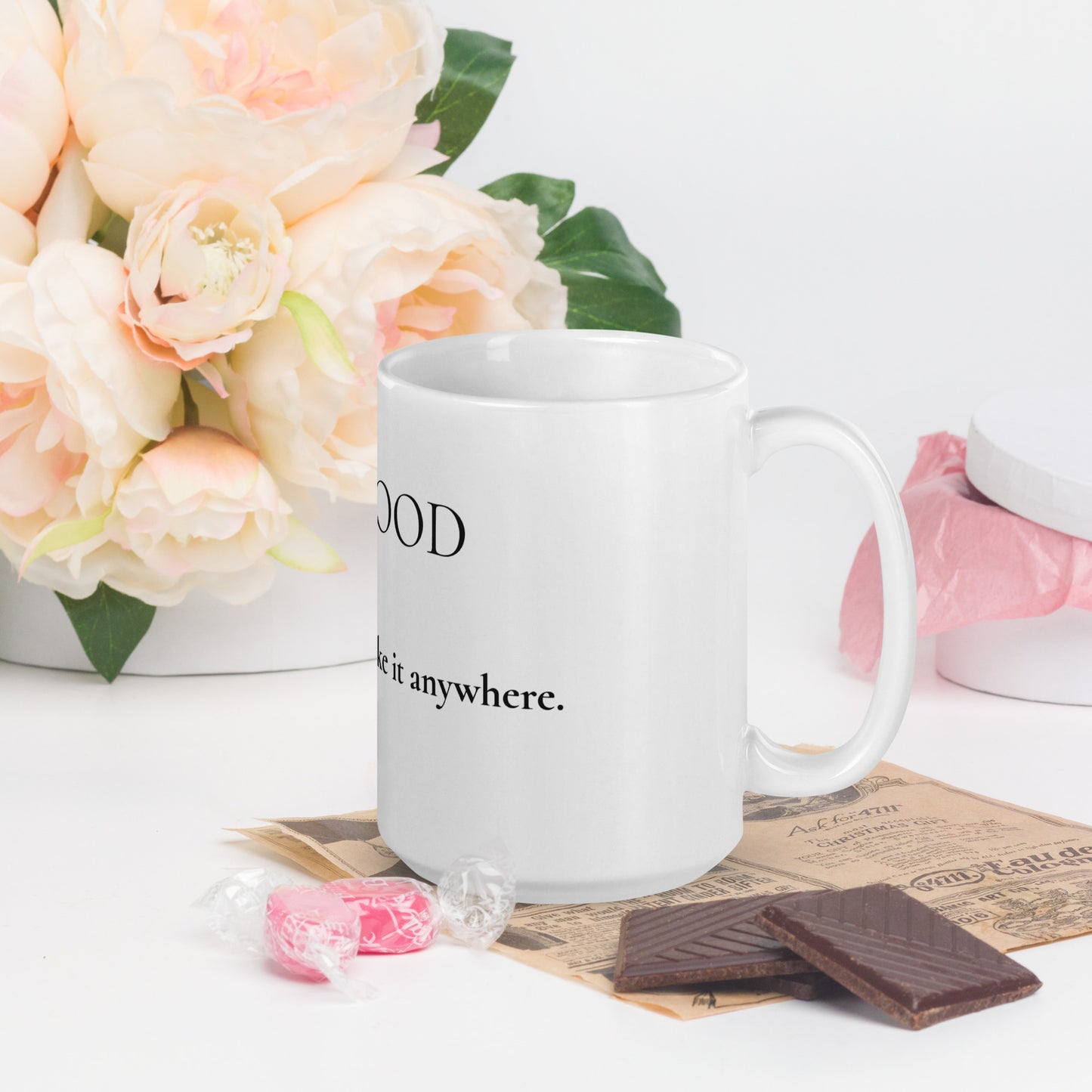 MotherHOOD Mug -  White - Holy Savage