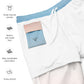 Recycled Mens Swim Trunks - “Horizon” - Quick-Dry Classic by Holy Savage