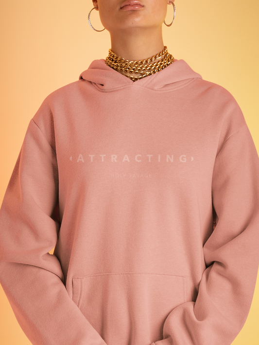 Attracting Light Rose Unisex Classic Hoodie - Holy Savage